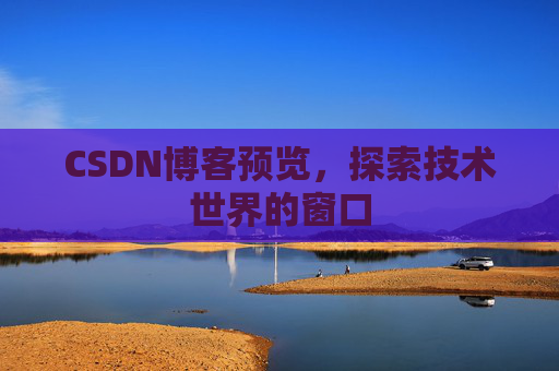 CSDN博客预览，探索技术世界的窗口